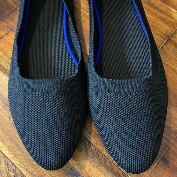 Mesh knitted Black Flat shoes size 11 - Picture 5 of 16